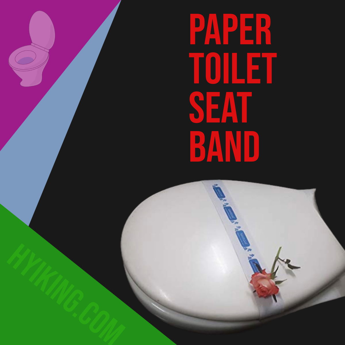 Boost Cleanliness Perception of hOTELS-Hospitals-by using- wc -Toilets band: Zicniccom's WC Seat Bands for Hospitality