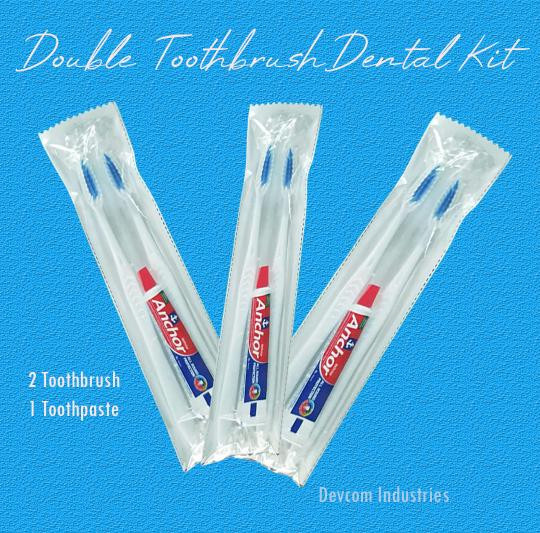 dual-dental-kit-25-sets-double-Twin-room-dental-kit-for-hotels-with-2-toothbrush-and-one-toothpaste-in Kerala-Kochi